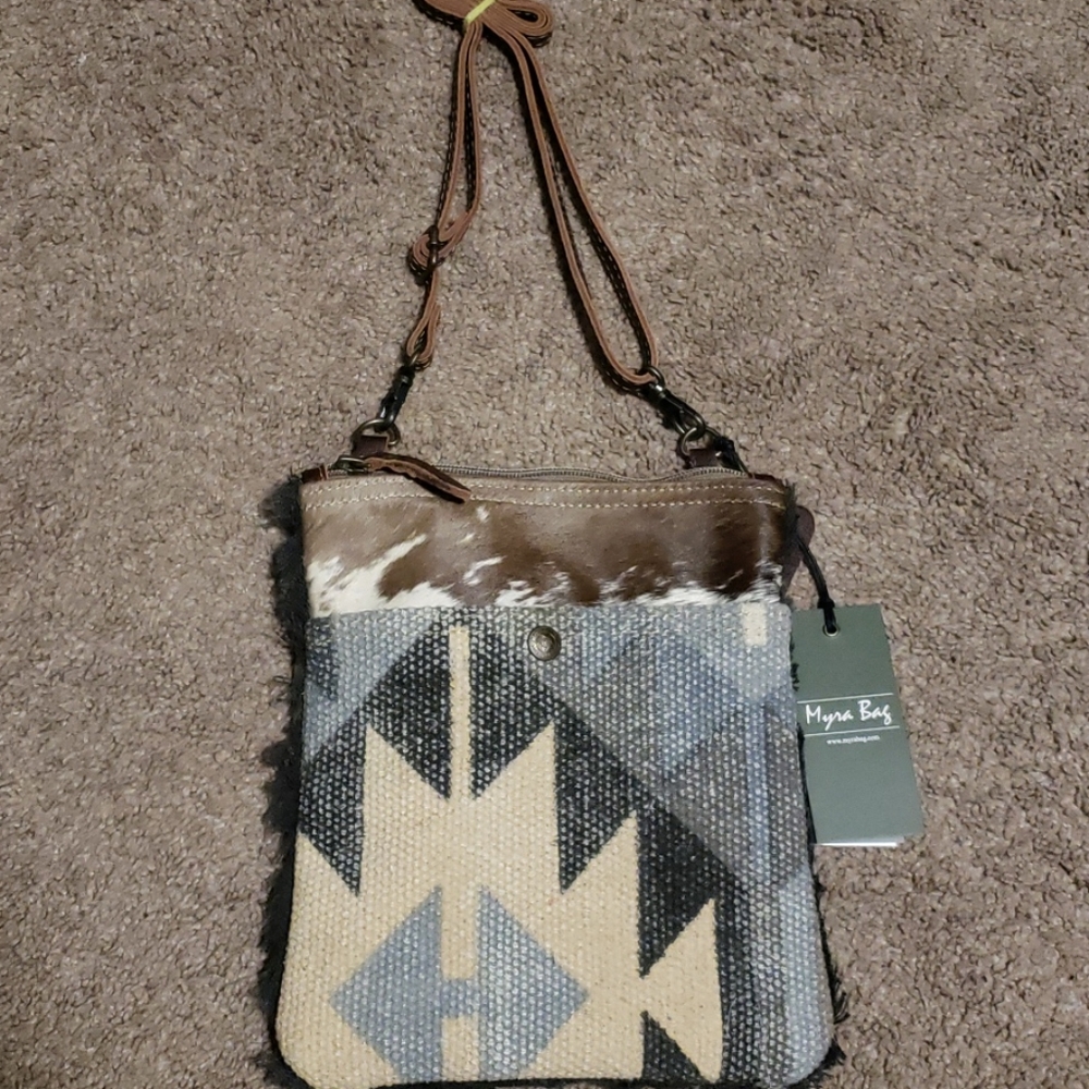 Myra "Beary Hairy" Small crossbody bag